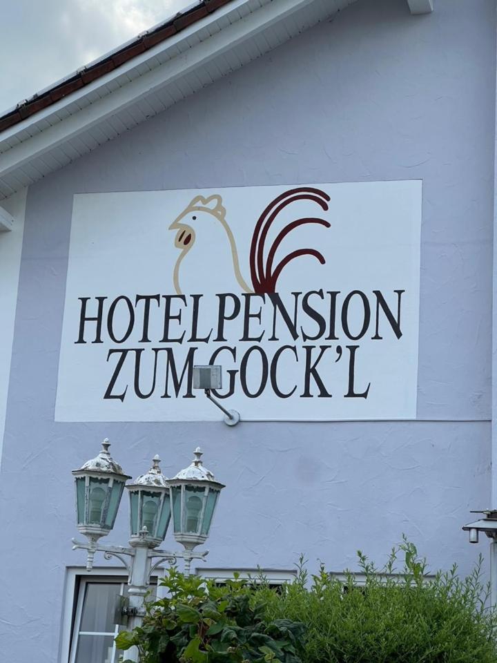 Hotelpension Zum Gockl Allershausen Exteriér fotografie